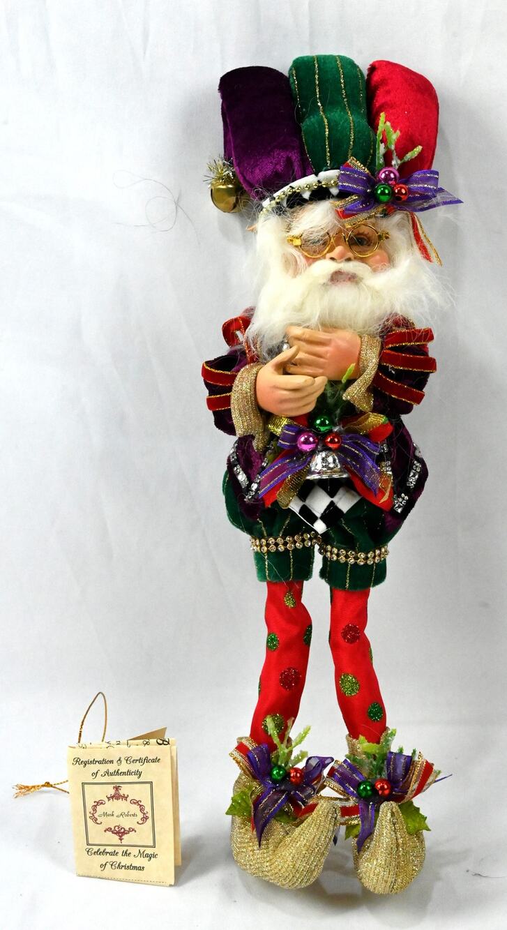 Mark Roberts North Pole Jingle Bells Elf/Christmas Fairy-Small 13.5" NEW